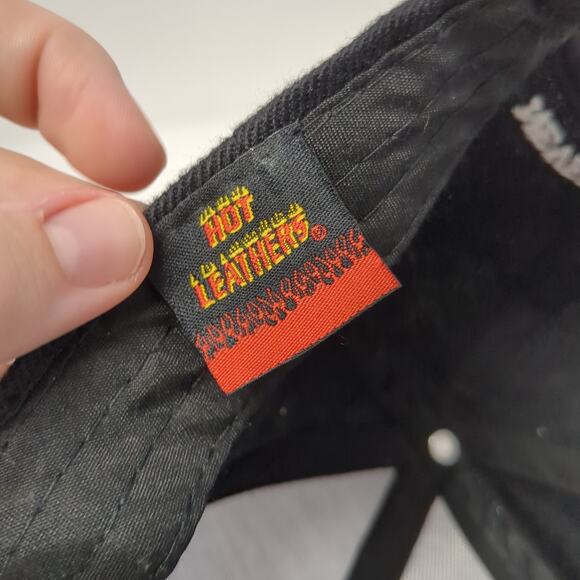 Never Forgotten Pow Mia U.S. Flag Snapback Cap Black One Size Hot Leathers - Picture 9 of 10